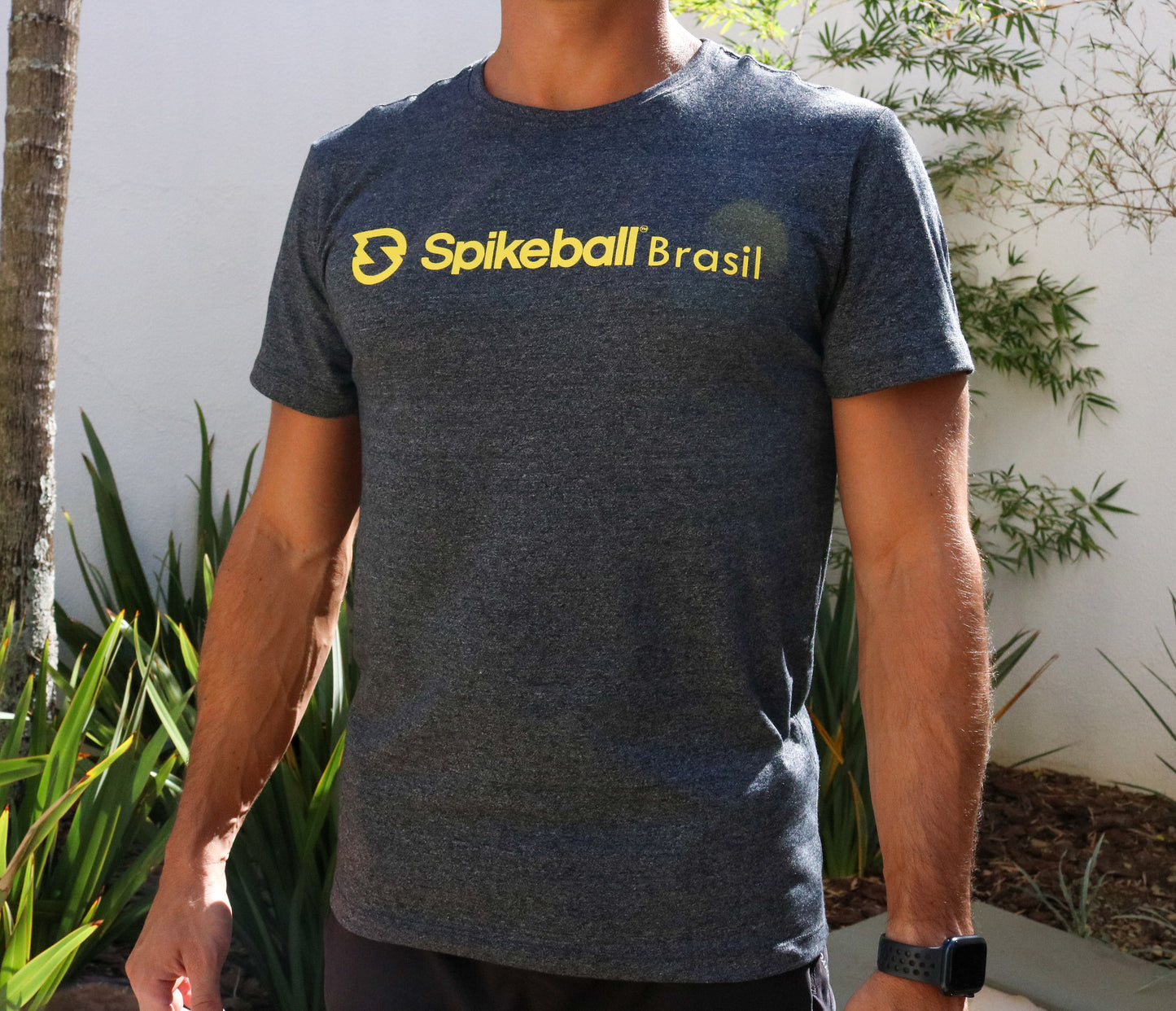 Camiseta Cinza Spikeball Brasil